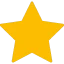 estrella de puntuación llena
